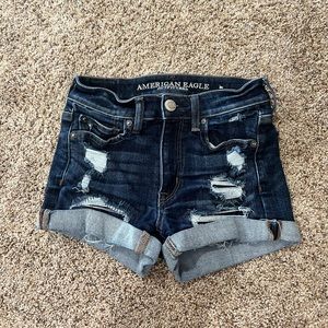 High rise American Eagle Jean shorts